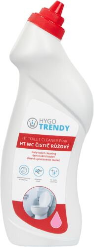 WC čistič HYGOTRENDY, růžový, 750 ml WC čistič HYGOTRENDY, růžový, 750 ml